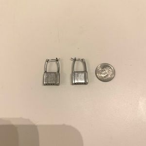NYC Boutique Mini Lock Earrings